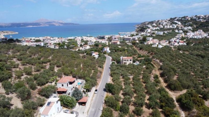 Almyrida Kreta, Almyrida: Schönes Grundstück mit Baugenehmigung zu verkaufen Grundstück kaufen